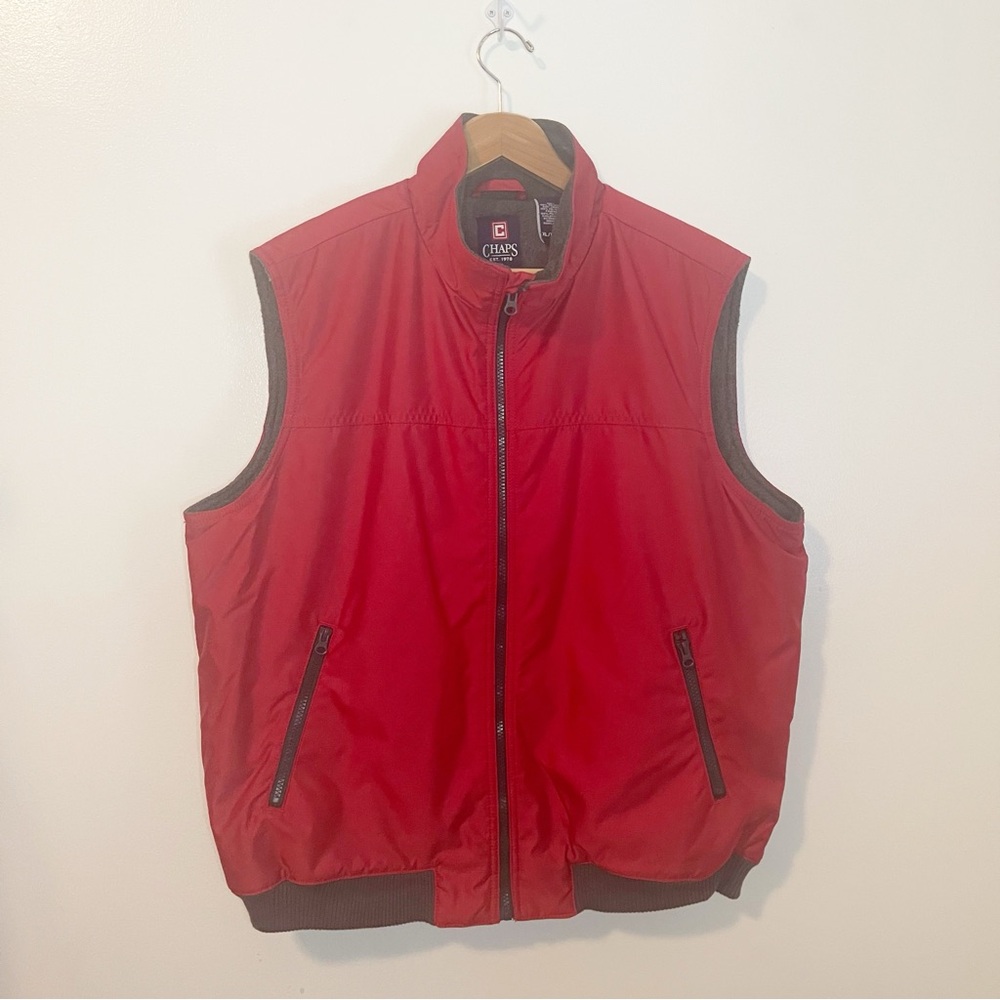 Chaps XL Red Men's Vest